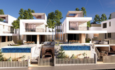 New luxury villas with swimming pool in Fasoula area 
