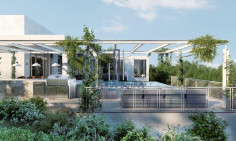 Luxury villa with swimming pool for sale in Agios Tychonas area 