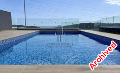 New villa for sale with swimming pool in Parekklisia area 
