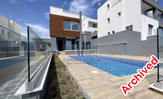 New villa for sale with swimming pool in Parekklisia area 