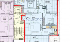 Modern apartment with 2 bedrooms in Larnaka city center 