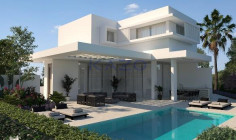 Stunning Agios Tychonas villa with pool and gym 