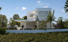 Stunning Agios Tychonas villa with pool and gym 