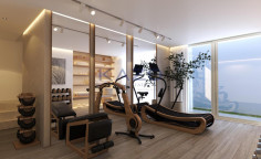 Stunning Agios Tychonas villa with pool and gym 