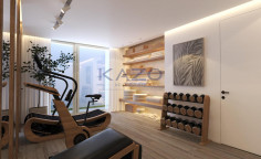 Stunning Agios Tychonas villa with pool and gym 
