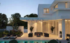 Stunning Agios Tychonas villa with pool and gym 