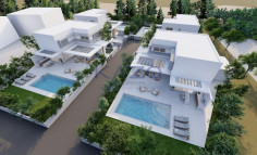 Stunning Agios Tychonas villa with pool and gym 