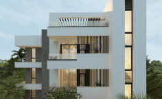 Modern one bedroom plus one extra room penthouse apartment in lively Agios Nikolaos 