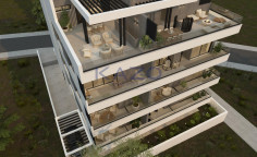 Modern one bedroom plus one extra room penthouse apartment in lively Agios Nikolaos 