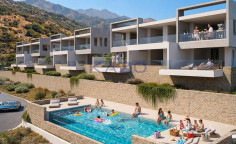 Top floor 1 bedroom apartment in charming Lefkara 
