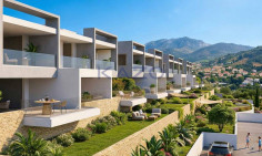Top floor 1 bedroom apartment in charming Lefkara 