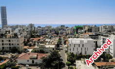 Top floor three bedroom apartment with roof garden in Agios Nicolaos, Limassol 