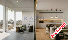 Top floor three bedroom apartment with roof garden in Agios Nicolaos, Limassol 