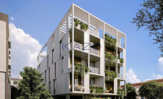 Top floor three bedroom apartment with roof garden in Agios Nicolaos, Limassol 