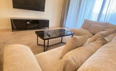 Spacious three bedroom apartment in peaceful Asomatos with pool 