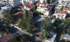 Centrally located large plot 1050m2 next to American Academy in Larnaca town, Larnaca