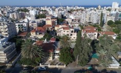 Centrally located large plot 1050m2 next to American Academy in Larnaca town, Larnaca