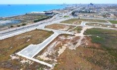 LARGE residential plot on Larnaca/Dekelia road only a few meters from the sea, Larnaca