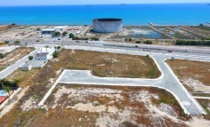 Residential corner plot on Larnaca/Dekelia road only a few meters from the sea, Larnaca