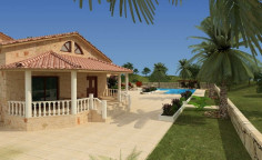 Large 6 bedroom house with swimming pool for sale in Parekklisia