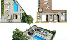 Lovely 3 bedrooms house with swimming pool for sale in Ayia Napa