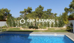 Three house with swimming pool for sale in Souni