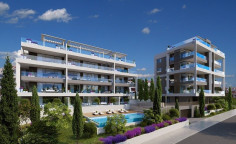 Beautiful 3 bedroom penthouse with swimming pool for sale in Panthea