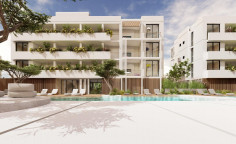 2 bedroom penthouse with swimming pool for sale in Paralimni