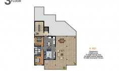 2 bedroom penthouse for sale in Parekklisia