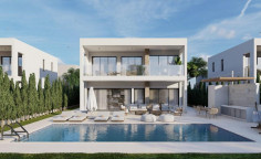 4 bedroom furnished house with swimming pool for sale in Peyia