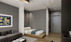 Spacious studio with swimming pool for sale in Katholiki area