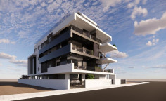 Large 2 bedroom penthouse with swimming pool for sale in Ypsonas