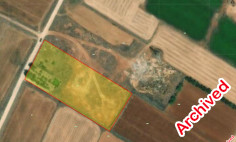 6,950 m2 land agricultural for sale in Xylofagou 