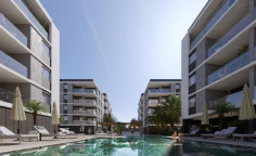 Spacious 2 bed apartment with swimming pool for sale in Zakaki