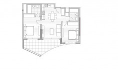 Two bedrooms apartment with swimming pool for sale in Germasogeia Tourist Area