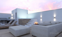 Large 2 bedroom penthouse with swimming pool for sale in Livadia