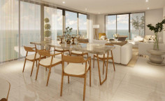 Large 3 bedroom furnished apartment with swimming pool for sale in Kato Paphos
