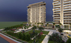 2 bedrooms furnished apartment with swimming pool for sale in Kato Paphos