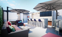 3 bedroom penthouse with swimming pool for sale in Neapolis