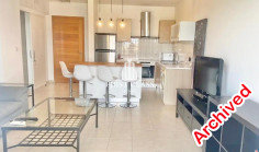 1 bedroom furnished penthouse to rent in Aglantzia