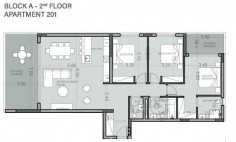 Luxury 3 bedrooms apartment with swimming pool for sale in Kato Paphos