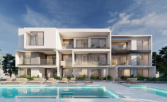1 bedroom apartment with swimming pool for sale in Chloraka