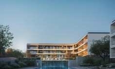 Spacious 3 bedroom penthouse with swimming pool for sale in Kato Paphos