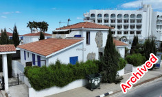 Beach house with a swimming pool in Protaras, Famagusta 