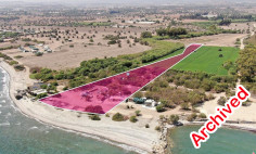 Lovely land for sale in Mazotos, Larnaca