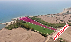 Lovely land for sale in Mazotos, Larnaca