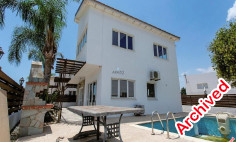 4 bedroom house with swimming pool for sale in Sotira