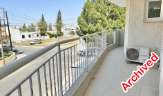 Spacious 3 bedrooms unfurnished apartment to rent in Strovolos