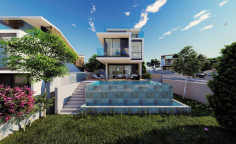 Sea view detached villa in Chloraka, Paphos 