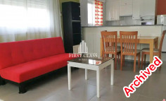 Spacious 1 bedrooms furnished apartment to rent in Agioi Omologites